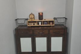 Wire basket decorations. Advice