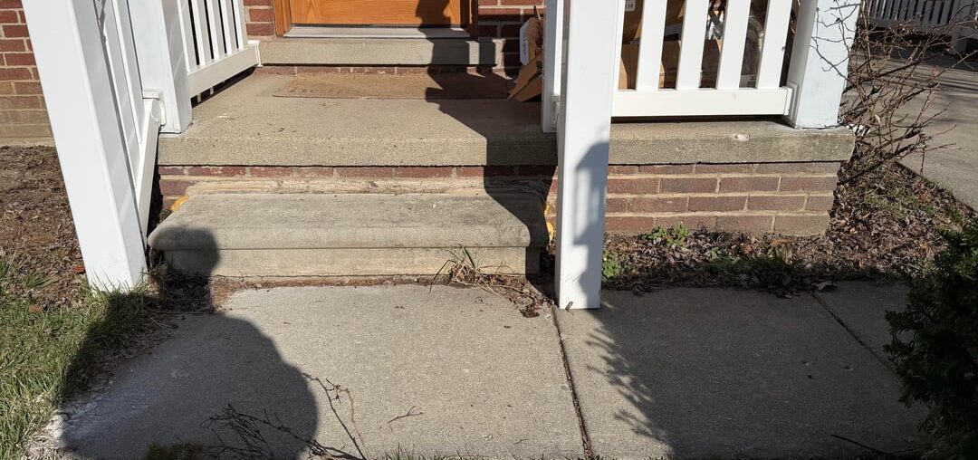 Planning to get rid of the fence and widen the stair step. What are some easiest way to make one?