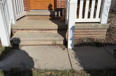 Planning to get rid of the fence and widen the stair step. What are some easiest way to make one?