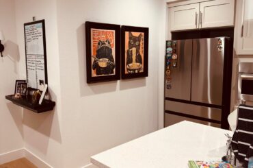 Please help me decide how these should be hung in my kitchen: