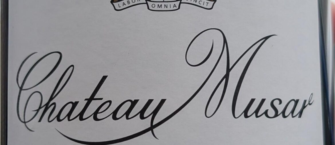 Ch. Musar is Phenomenal