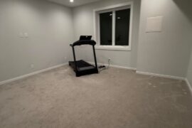 Multi-purpose room in the basement