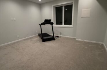 Multi-purpose room in the basement