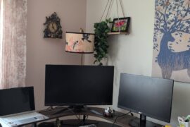 Home office corner decor help