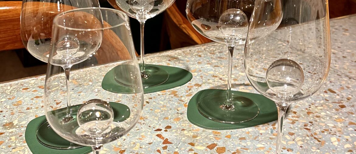 Nice, affordable handmade wine glass