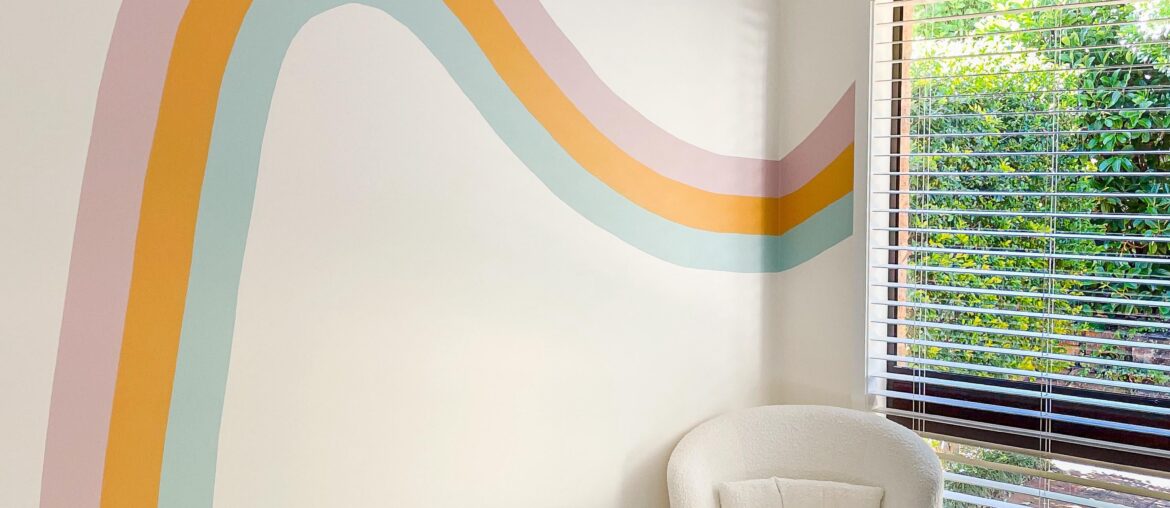 Painted a mural for my daughter’s room