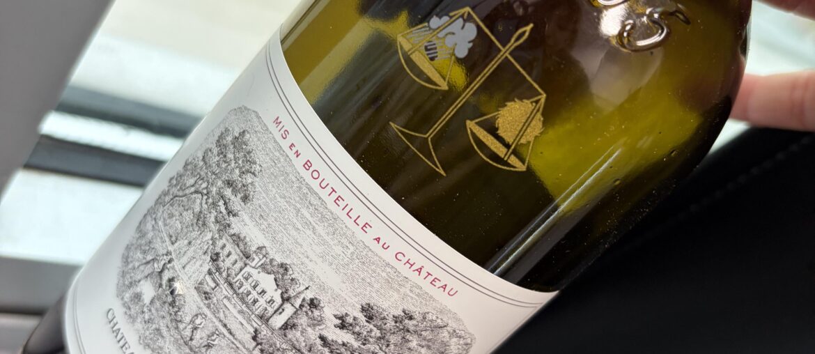 Feeling loved on my birthday with the beautiful Chateau Lafite Rothschild 2005 🥰