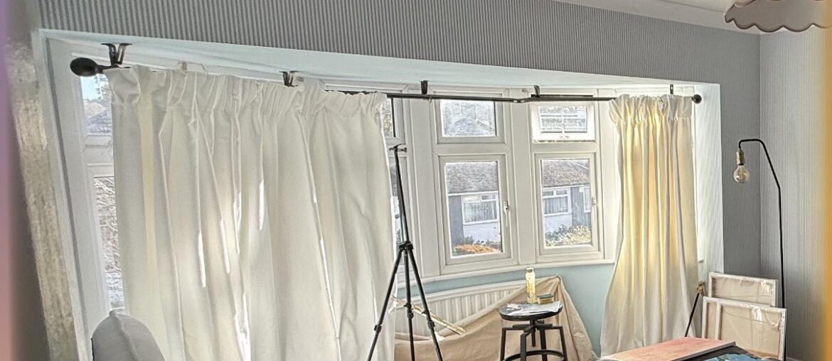 Curtain rod hiding tips