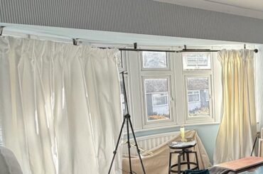 Curtain rod hiding tips