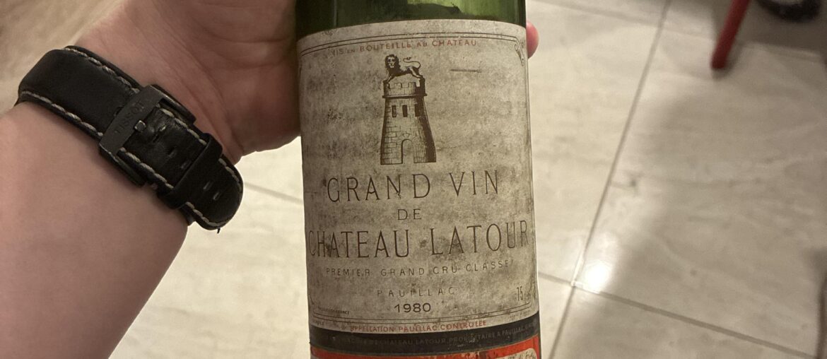 Had a choice between this or Haut Brion or Margaux same vintages