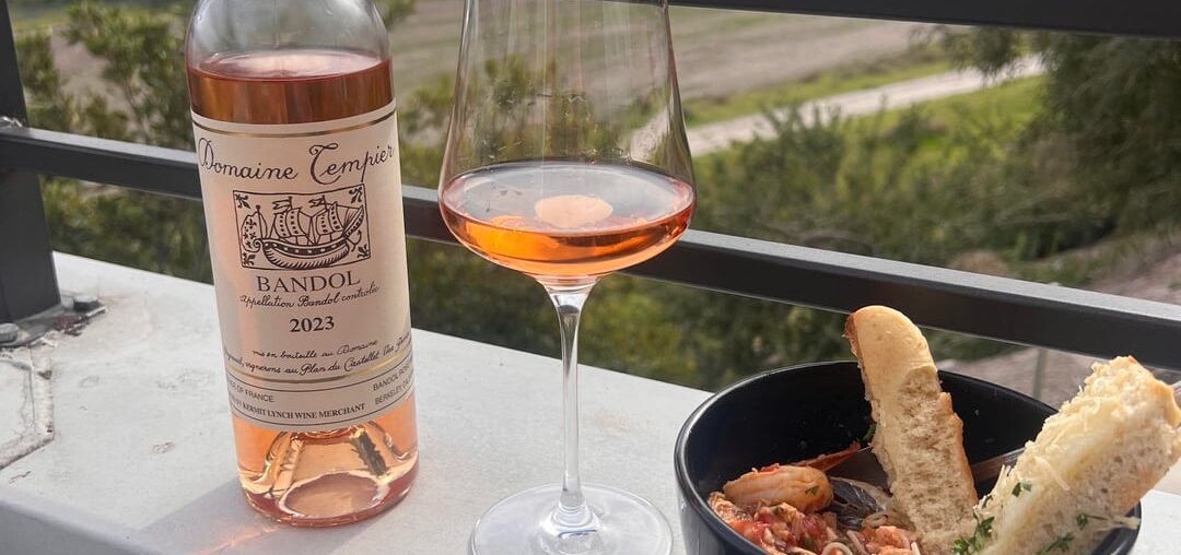 Friday afternoon Bandol and Cioppino!