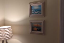 Keep as they are? Place differently? Does the frame work?