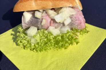 A North German fish roll