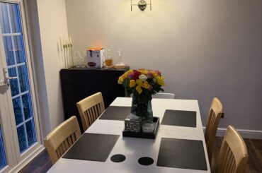 Tablecloth & dining chair recommendations