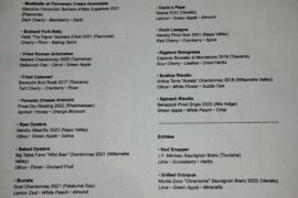 Spring menu recommendations