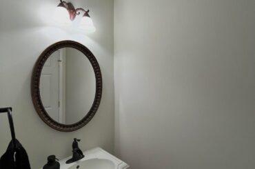 Painted my powder room green 1 year ago - i still love it