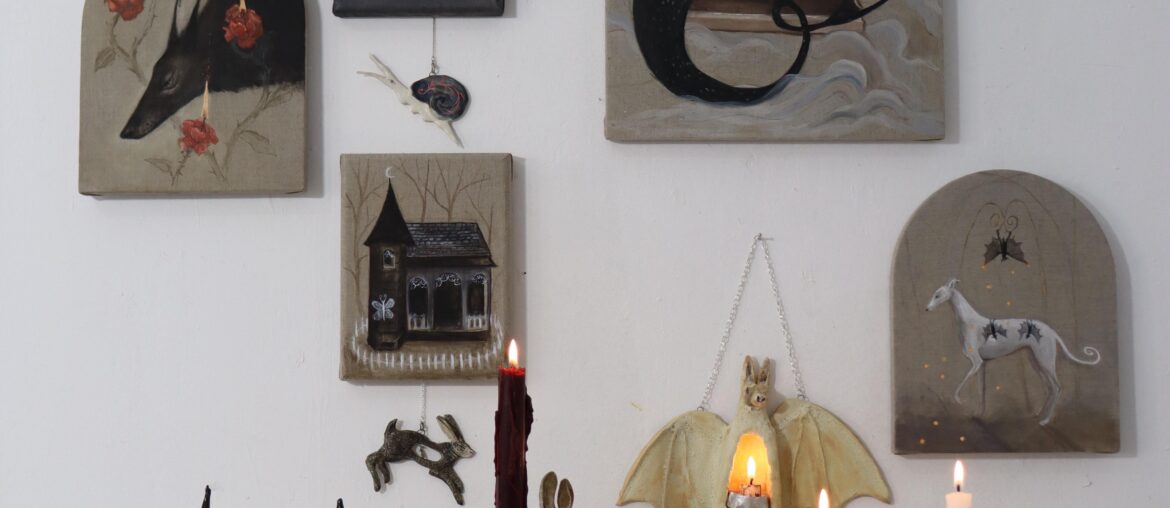 My beasts 🖤🦇 Paintings and sculptures [OG]