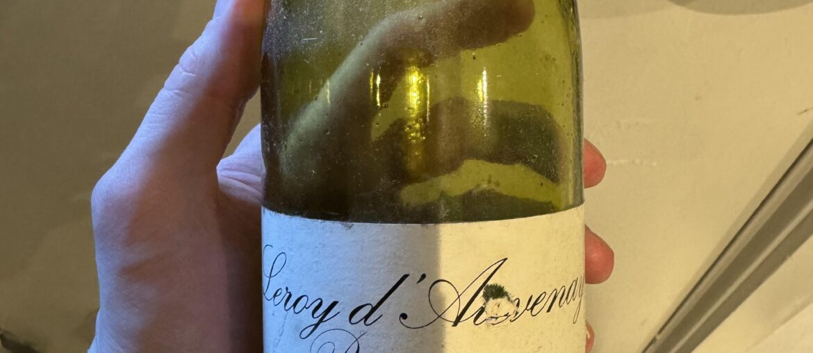 Could this old a bottle have stayed drinkable?