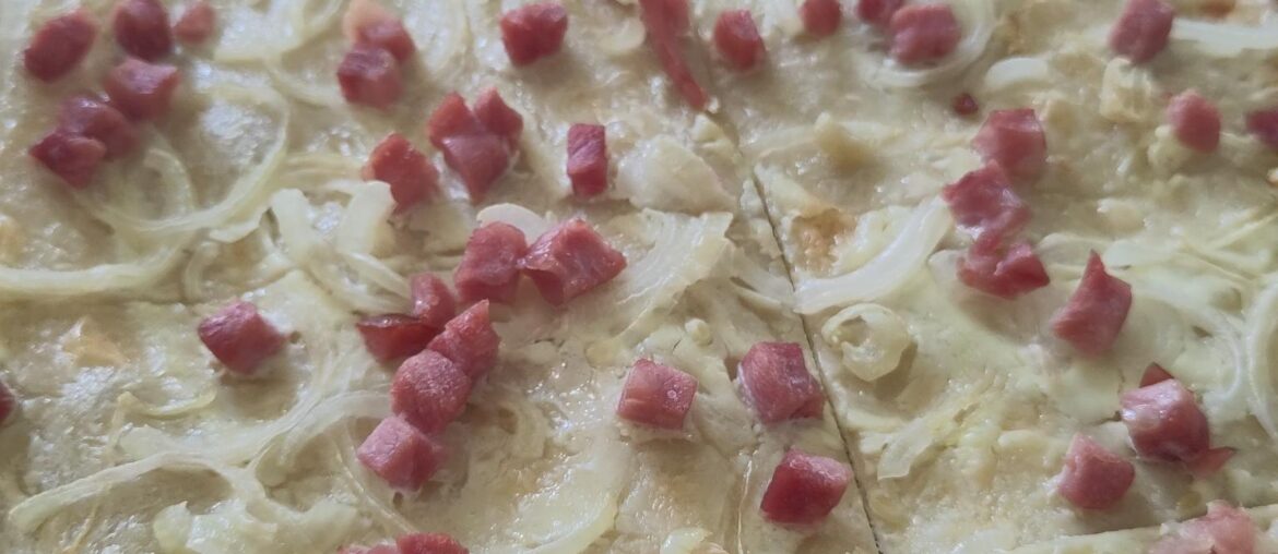 Reprise: tarte flambée  🇫🇷 🤝 🇩🇪Flammkuchen