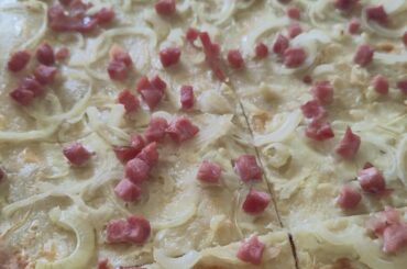 Reprise: tarte flambée  🇫🇷 🤝 🇩🇪Flammkuchen