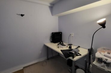 DIY home music studio, before/after