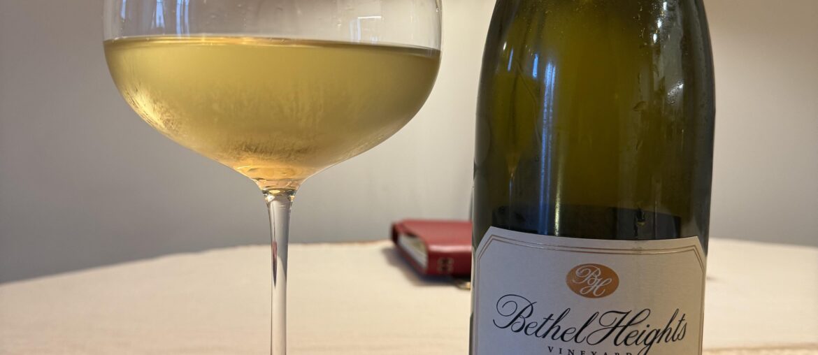 A beautiful Oregon Chardonnay