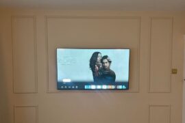 What would you add to this TV wall to make it look more complete?