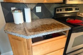 What color countertops? (First slide is current)