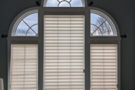 Arched window curtain ideas