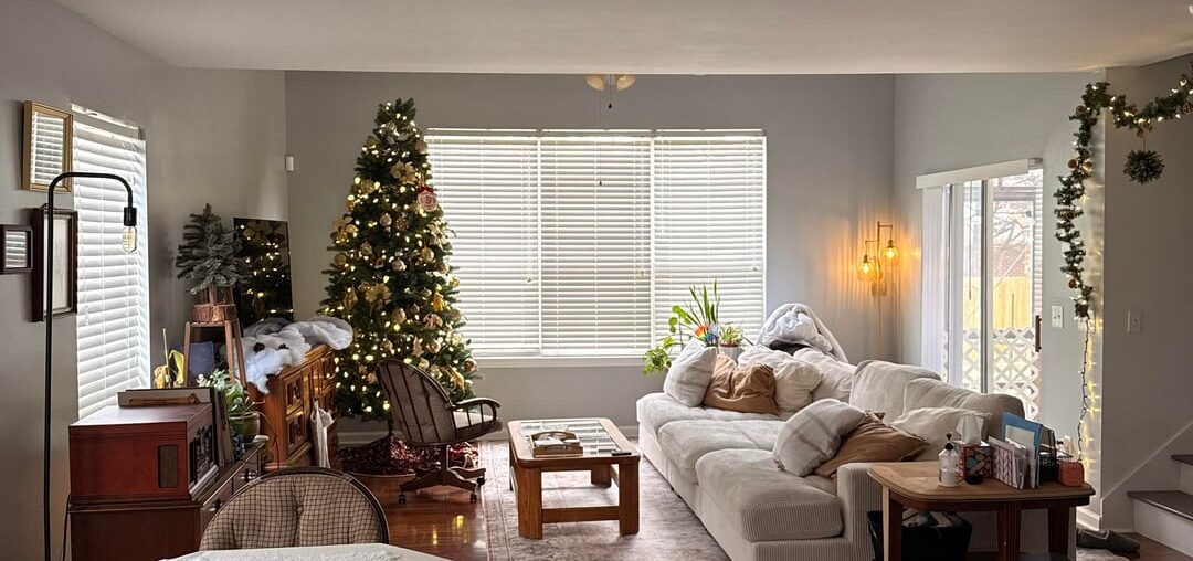 Vaulted ceiling curtain dilemma