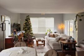 Vaulted ceiling curtain dilemma