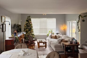 Vaulted ceiling curtain dilemma