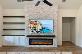 Media Wall - Centered with Wall