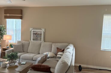 Picture placement over long sectional