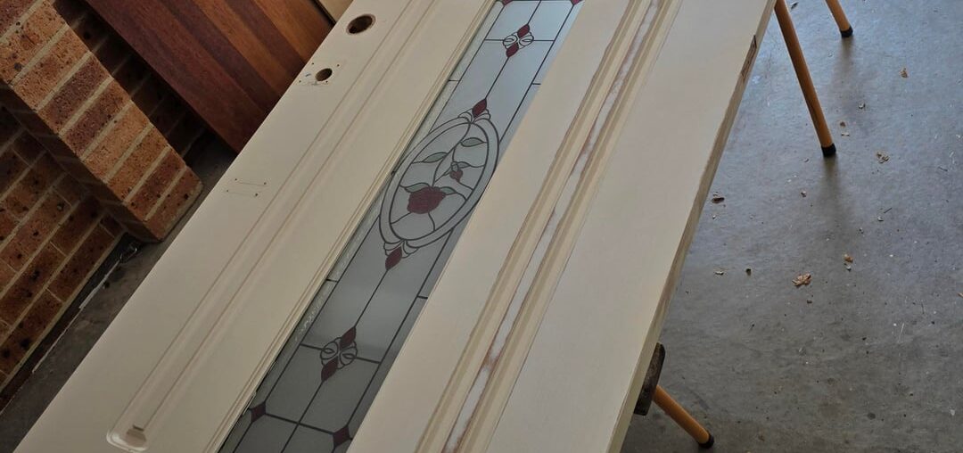 Spent the weekend repainting my front door and made it a little extra