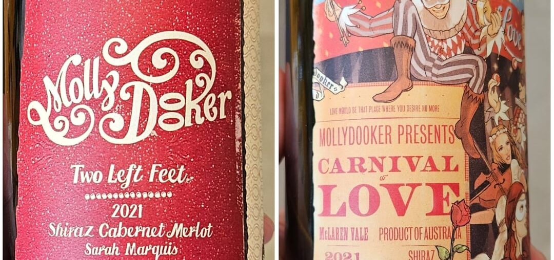 2021 Mollydooker Two Left Feet and Carnival of Love