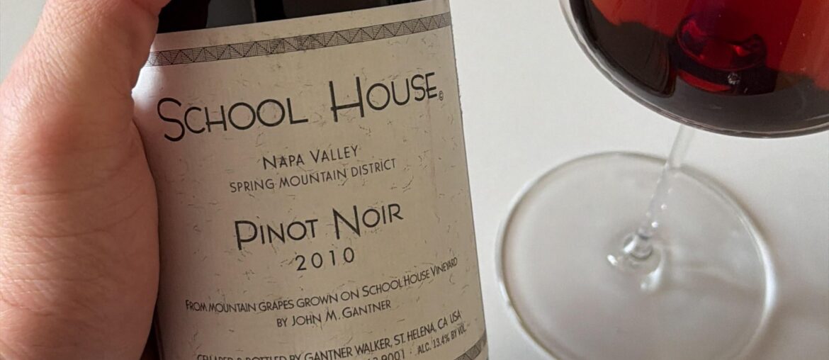 2010 School House Pinot Noir