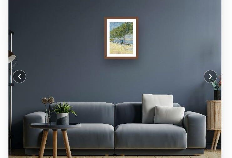 Trying Out a Frame Style Generator for My Artwork...Thoughts?