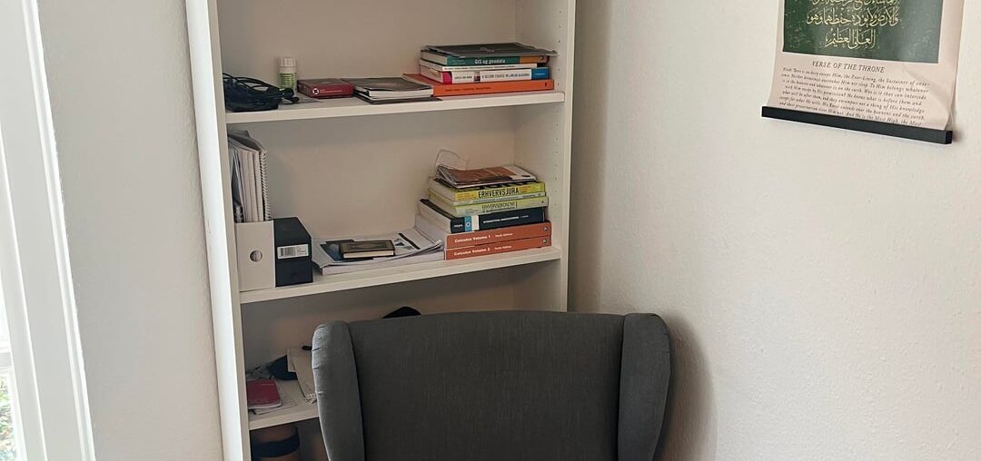 Books shelf above reading chair. Help me out:D Books shelf above reading chair. Help me out:D