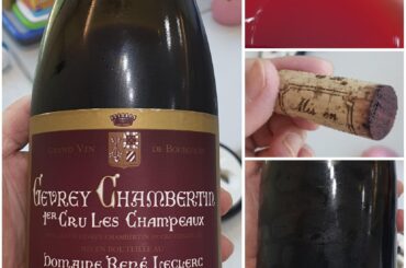 2019 Domaine Rene Leclerc, Gevrey Chambertin, 1er Cru Les Champeaux
