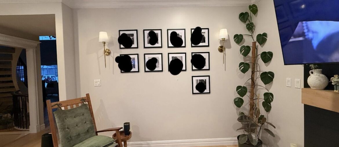 Gallery wall feels off…