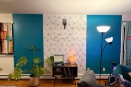 Update Photos: Blankwalls around vinyl record table