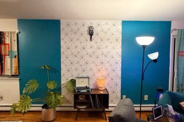 Update Photos: Blankwalls around vinyl record table