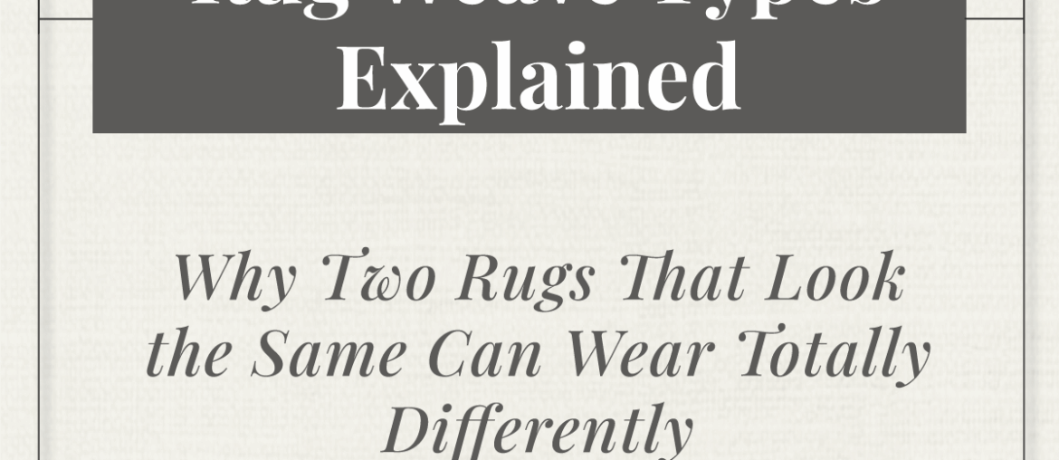 Need advice for durable rugs