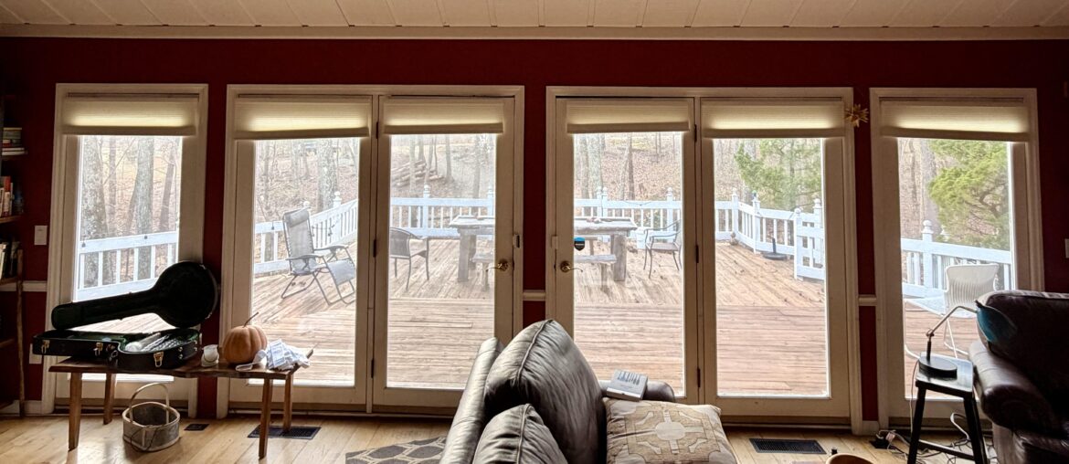 One side of my shade keeps creeping higher than the other.