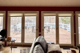 One side of my shade keeps creeping higher than the other.