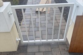 How to fix his gate to stop my dog from escaping