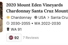 Wine Advocate drinking windows