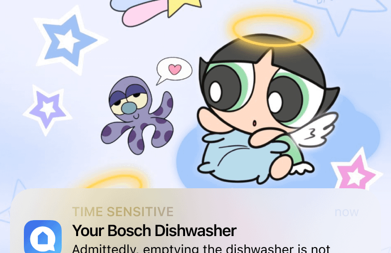 What kind of notification is this from Bosch?
