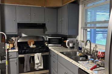 Adding copper tin backsplash